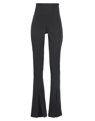 Actualee Woman Pants Black Size 6 Polyester, Elastane