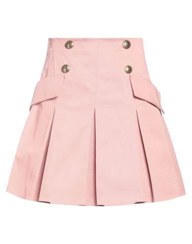 Elisabetta Franchi Woman Mini Skirt Light Pink Size 4 Cotton, Elastane