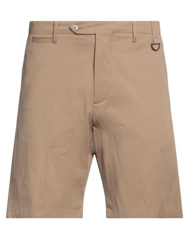 Yes London Man Shorts & Bermuda Shorts Beige Size 34 Cotton, Elastane