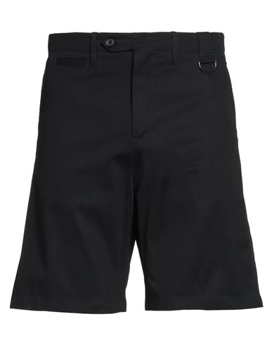 Yes London Man Shorts & Bermuda Shorts Black Size 30 Cotton, Elastane