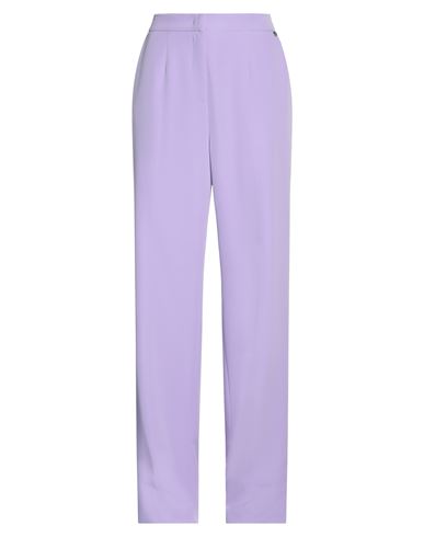 Liu •jo Woman Pants Light Purple Size 8 Polyester, Elastane