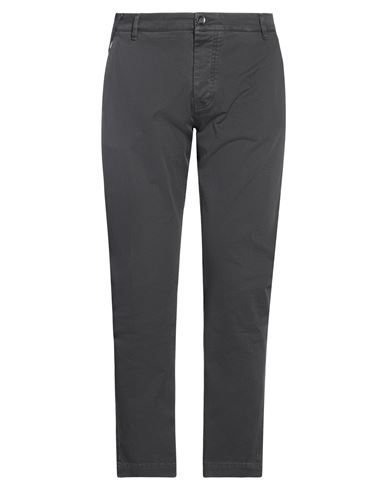 Officina 36 Man Pants Lead Size 30 Cotton, Elastane In Grey