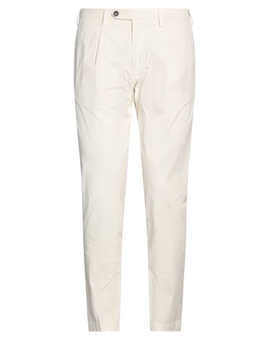 Devore Incipit Man Pants Cream Size 29 Cotton, Elastane In White