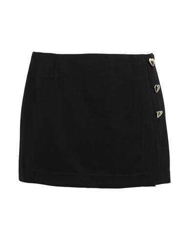 Shop Marco Rambaldi Woman Mini Skirt Black Size L Viscose, Elastane