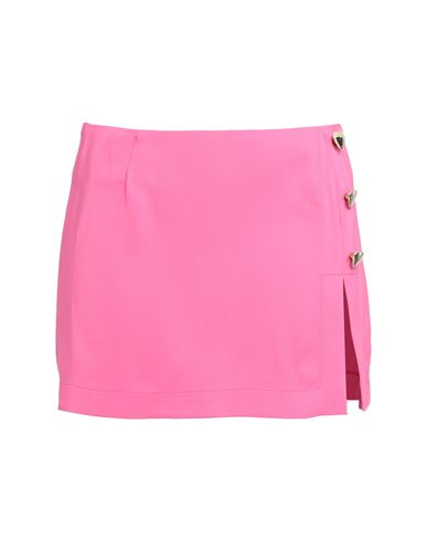 Marco Rambaldi Woman Mini Skirt Fuchsia Size L Viscose, Elastane In Pink