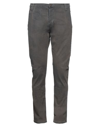 Pmds Premium Mood Denim Superior Man Pants Lead Size 32 Cotton, Elastane In Grey