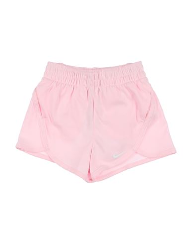 Nike Babies'  G Nk Icon Short Toddler Girl Shorts & Bermuda Shorts Pink Size 7 Cotton, Polyester