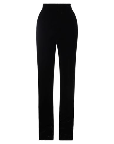 Saint Laurent Woman Pants Black Size 8 Viscose, Cupro