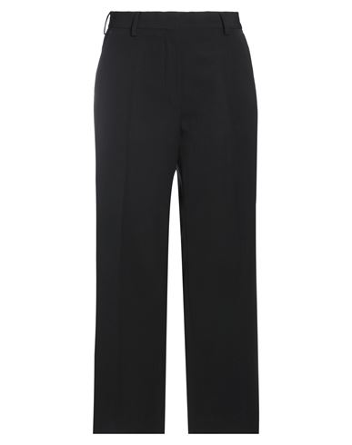 Dries Van Noten Woman Pants Black Size 10 Polyester, Wool