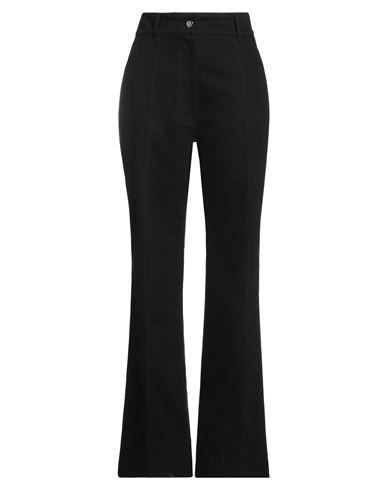 Patou Woman Denim Pants Black Size 8 Cotton