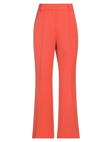 Shop Stella Mccartney Woman Pants Orange Size 8-10 Polyester, Wool, Elastane