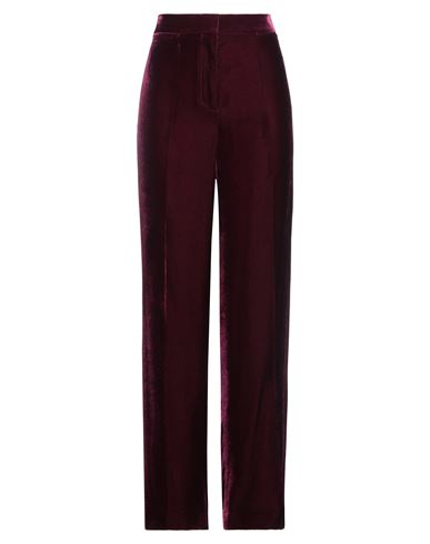 Stella Mccartney Woman Pants Garnet Size 12-14 Viscose, Cupro In Red