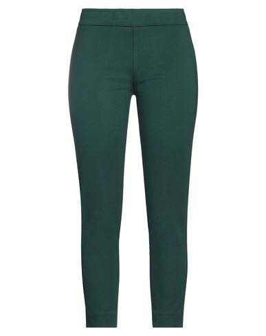 Rue Du Bac Woman Pants Dark Green Size 4 Viscose, Polyamide, Elastane In Green