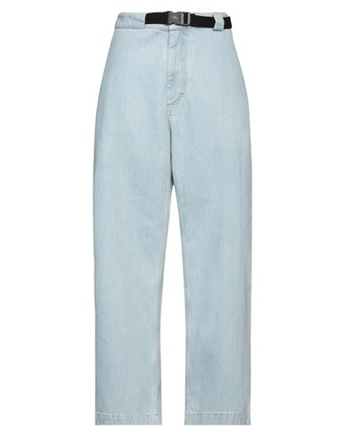 Moncler Genius 1 Moncler Jw Anderson Woman Denim Pants Blue Size 12 Cotton