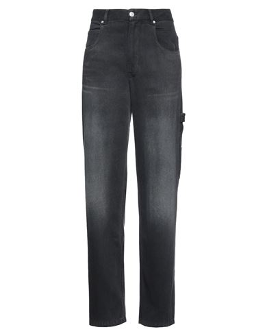 Isabel Marant Woman Jeans Black Size 38 Tencel, Cotton
