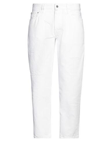 Cycle Man Denim Pants White Size 36 Cotton