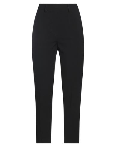 Shop Rue Du Bac Woman Pants Black Size 10 Polyester, Viscose, Elastane