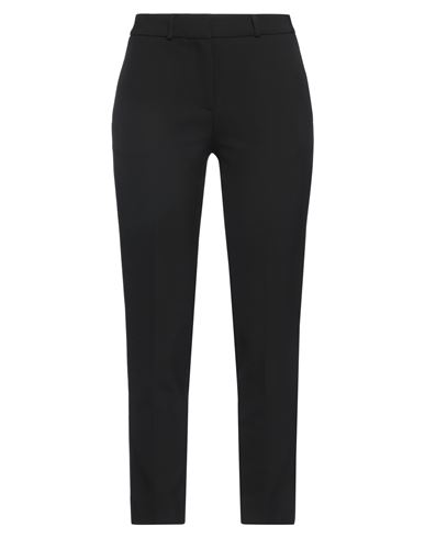 Simona Corsellini Woman Pants Black Size 12 Polyester, Viscose, Cotton, Elastane