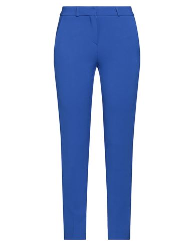 Shop Simona Corsellini Woman Pants Bright Blue Size 2 Polyester, Viscose, Cotton, Elastane