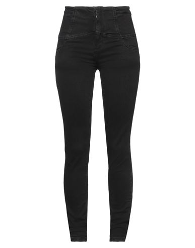Liu •jo Woman Jeans Black Size 31 Cotton, Elastane