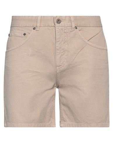 Kaos Man Denim Shorts Sand Size 29 Cotton In Beige