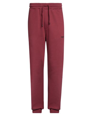 Dondup Man Pants Garnet Size Xxl Cotton In Red