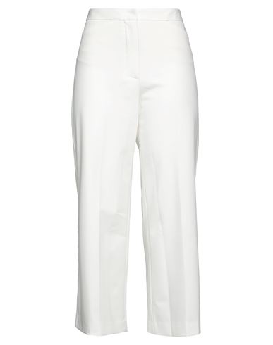 Liviana Conti Woman Pants White Size 6 Polyester, Viscose, Elastane