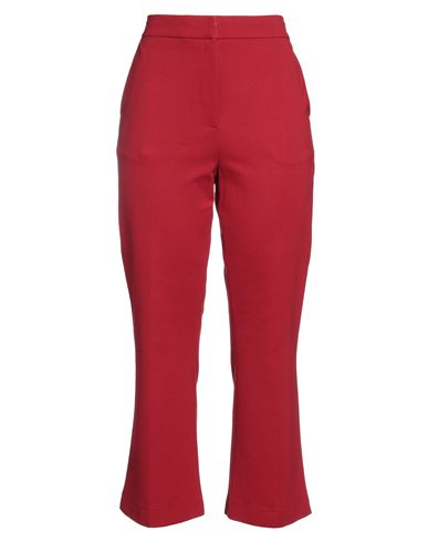 Liviana Conti Woman Pants Red Size 8 Viscose, Polyamide, Elastane