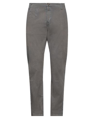Pmds Premium Mood Denim Superior Man Pants Lead Size 30 Cotton, Elastane In Grey