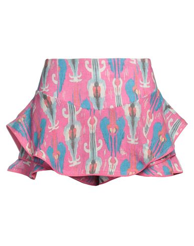 Cc By Camilla Cappelli Woman Shorts & Bermuda Shorts Fuchsia Size 6 Linen In Pink