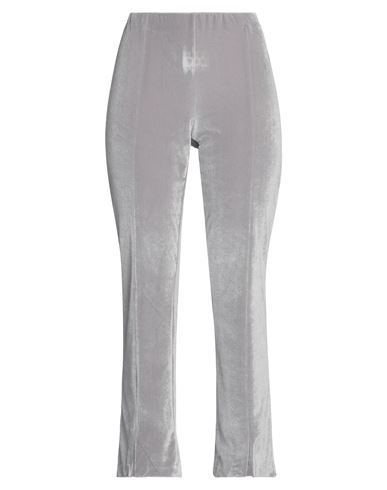 Liviana Conti Woman Pants Grey Size 6 Polyester, Polyamide