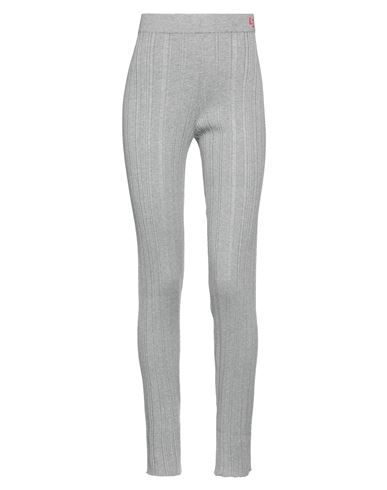 Liviana Conti Woman Leggings Grey Size 6 Viscose, Polyester