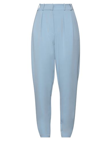 Actualee Woman Pants Sky Blue Size 8 Polyester, Rayon, Elastane