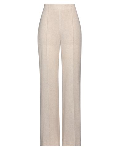 Shop Chloé Woman Pants Beige Size 8 Virgin Wool, Cashmere