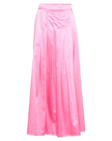 Le Streghe Woman Long Skirt Pink Size S Polyester