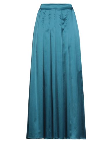 Le Streghe Woman Long Skirt Deep Jade Size S Polyester In Green