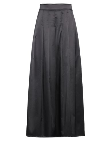 Le Streghe Woman Long Skirt Black Size L Polyester