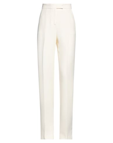 Federica Tosi Woman Pants Ivory Size 6 Acetate, Viscose In White