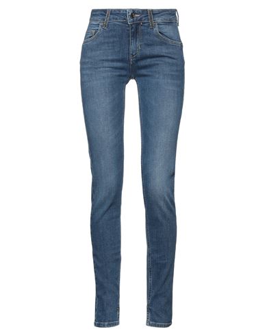 Liu •jo Woman Jeans Blue Size 31w-30l Cotton, Elastane
