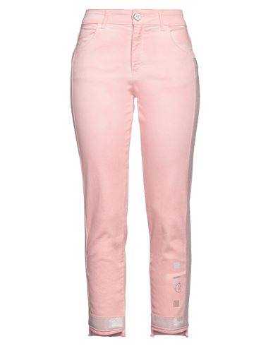 Elisa Cavaletti By Daniela Dallavalle Woman Pants Pink Size 32 Cotton, Elastane In Pink