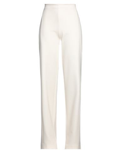 Daniele Fiesoli Woman Pants Off White Size 1 Viscose, Nylon, Elastane