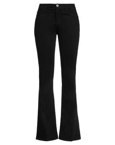 Liu •jo Woman Jeans Black Size 27w-36l Cotton, Elastane