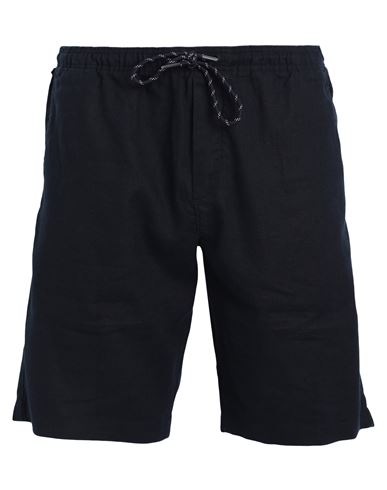 Tommy Hilfiger Man Shorts & Bermuda Shorts Navy Blue Size 33 Linen, Polyester