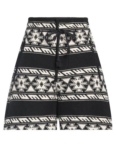 Isabel Marant Étoile Marant Étoile Woman Shorts & Bermuda Shorts Black Size 10 Cotton, Polyester