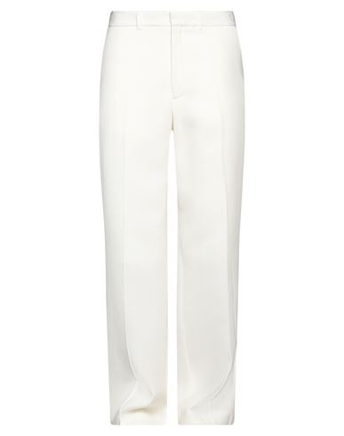Casablanca Monogram Silk Twill Pajama Pants In White