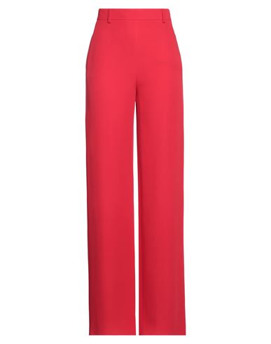 Shop Valentino Garavani Woman Pants Red Size 6 Silk
