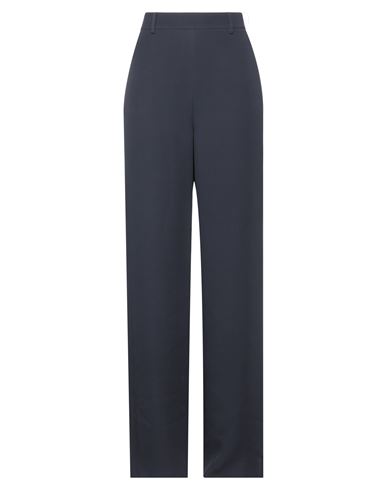 Valentino Woman Pants Navy Blue Size 8 Silk