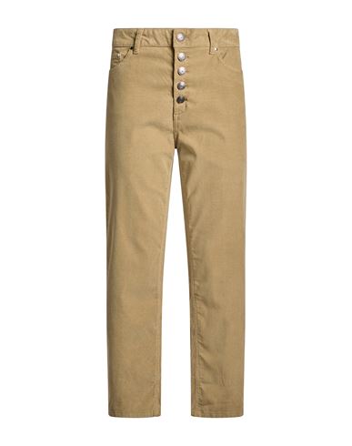 Dondup Woman Pants Taupe Size 30 Cotton, Lyocell, Elastane In Gray