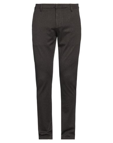 Dondup Man Pants Dark Brown Size 33 Viscose, Polyamide, Elastane In Brown