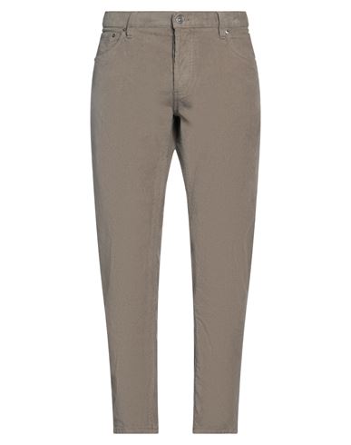 Dondup Man Pants Khaki Size 36 Cotton, Elastane In Beige